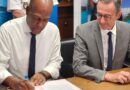 [ EN IMAGES ] Bruno Retailleau acte l'installation de deux scanners millimétriques à l'aéroport Aimé Césaire