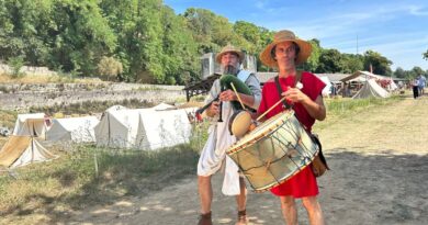 EN IMAGES - "On est passionnés", un camp gallo-romain reconstitué ce week-end à l'abbaye de Marmoutier, à Tours - ici