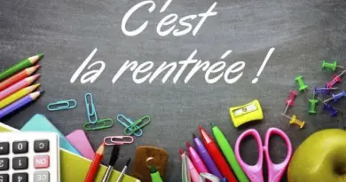 ENFANCE ET JEUNESSE - Infos relatives à la Rentrée des Classes - Mairie Calvi