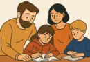 Éducation à la maison en famille