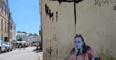 Elle pose des collages sur les murs de Vannes pour dénoncer les violences faites aux femmes