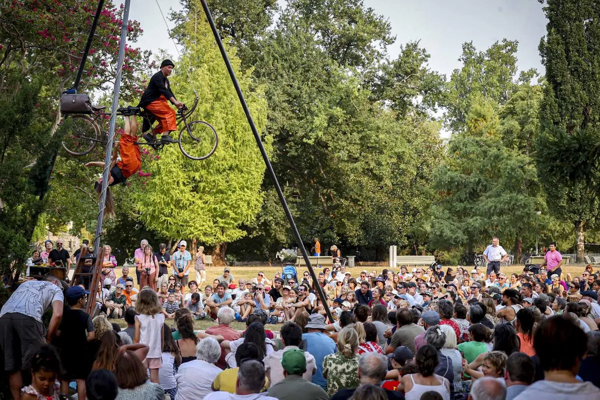 En images. Le festival Un air de vacances prend ses aises au parc Beaumont