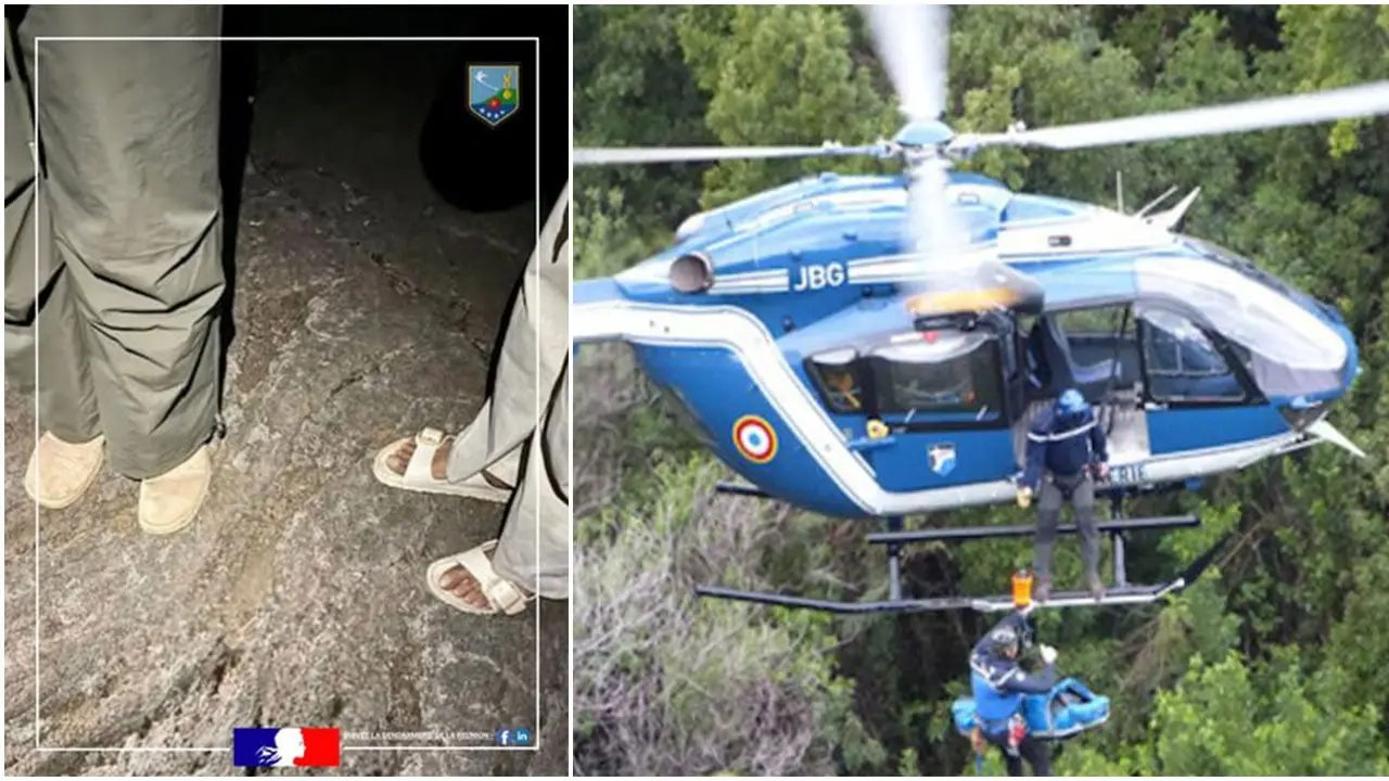 En talons et claquettes, deux randonneuses secourues in extremis par les gendarmes au volcan