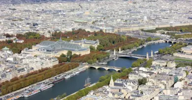 Île-de-France, Paris, Versailles, Eiffel Tower, monument, cityscape, park, Seine
