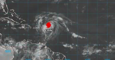 Erin est désormais un ouragan de catégorie 2 à 400 kilomètres de Saint-Martin et Saint-Barthelémy
