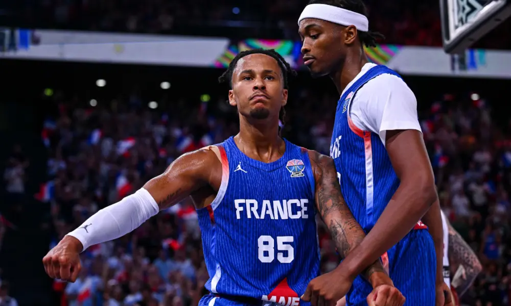 Préparation EuroBasket 2025 : Matthew Strazel, 23 ans et déjà taille patron