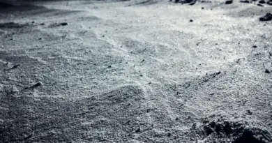 Lune régolithe