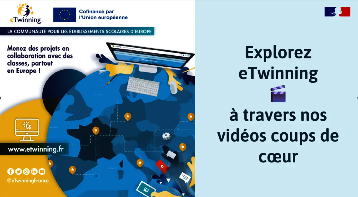 Explorez eTwinning à travers nos vidéos coups de cœur