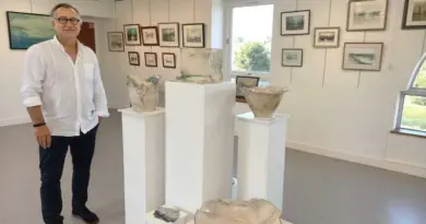 Exposition "Silencio" : rencontre avec Rodolphe le Cormec à Port-en-Bessin-Huppain