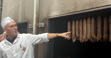 Fabrication de l'andouille : un savoir-faire qui cartonnent cet été à Vire Normandie
