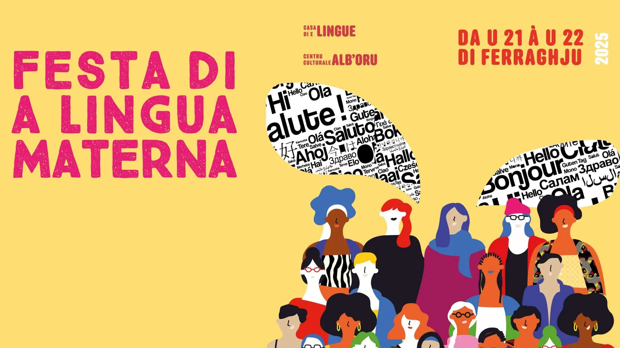 Festa di a Lingua Materna 2025 – Agenda – Cità di Bastia