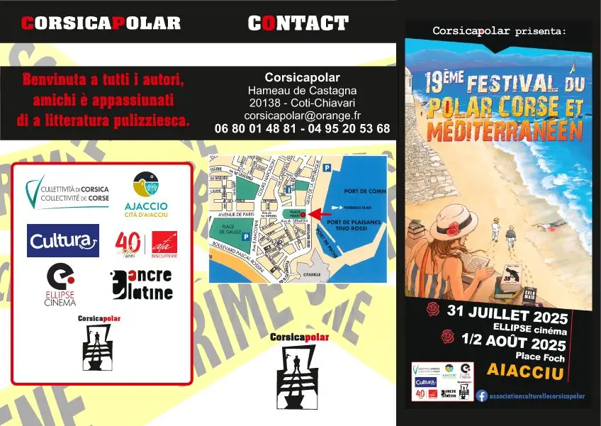 Festival du polar corse et méditerranéen - 19ème édition - 2025 - Ile noire