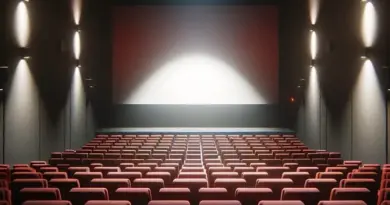 Une belle salle de cinéma pour voir un des films japonais à l'affiche