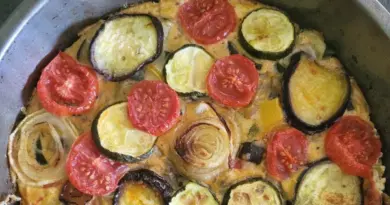 Flan Provençal aux légumes d'été