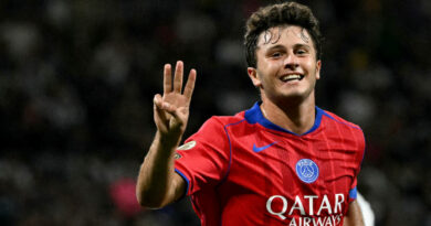 Football. Ligue 1 : le PSG s'amuse à Toulouse avec un fabuleux triplé de Joao Neves
