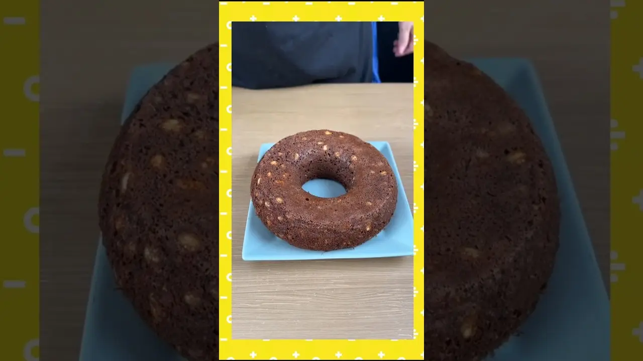 Gâteau chocolat-banane pour le petit-déjeuner !