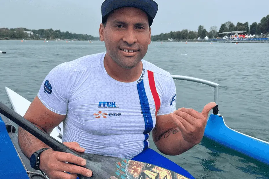 Gervais Aumeran brille au championnat du monde de paracanoë