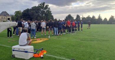Girondins de Bordeaux. Les Ultramarines sont venus parler aux joueurs