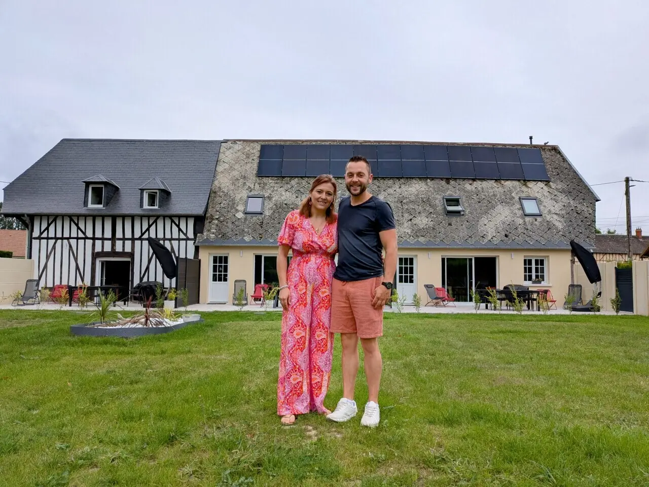 Gîte dans le Pays du Neubourg : 370 000 € de travaux pour leur rêve : le pari réussi de Cécile et Cyriaque