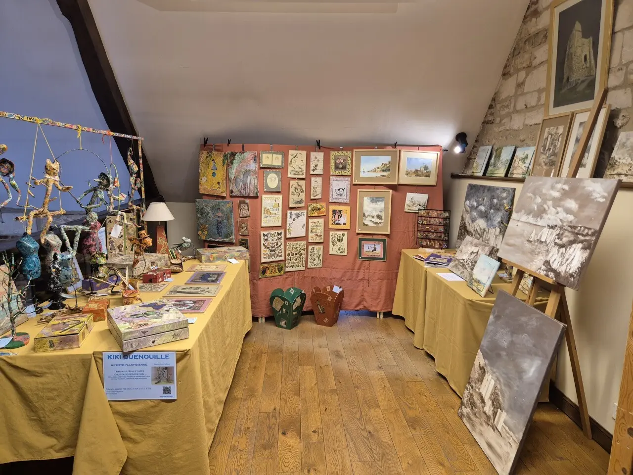 Grand Bourgtheroulde : artisans et artistes locaux ouvrent une boutique éphémère