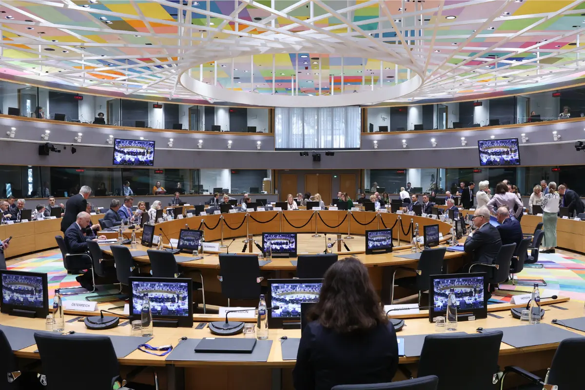 Les ministres des Affaires étrangères, ici réunis le 15 juillet 2025, se retrouvent ce lundi 11 août pour débattre de la situation en Ukraine - Crédits : Conseil de l