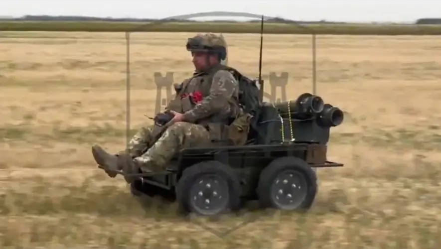 Guerre en Ukraine : qu’est-ce que le "Termit UGV", ce nouveau "taxi" permettant de ravitailler les soldats russes sur le front ?