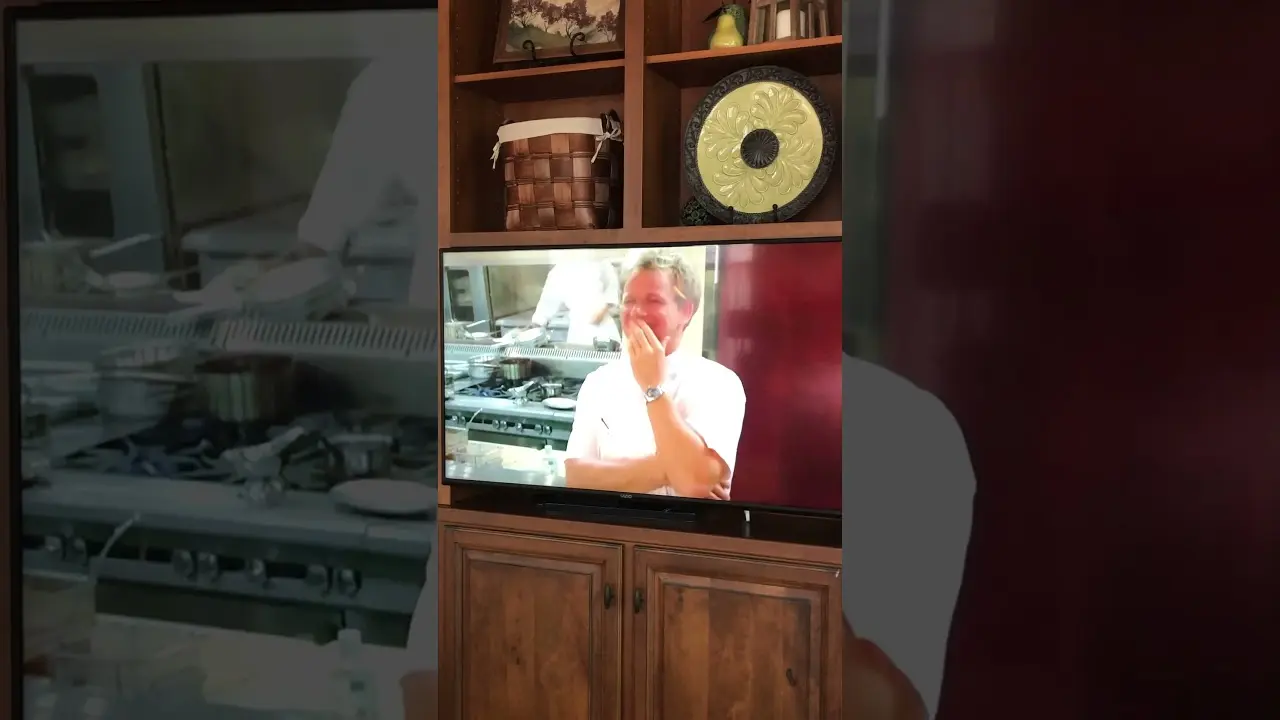 Hell’s Kitchen Gordon Ramsay Laughing ￼