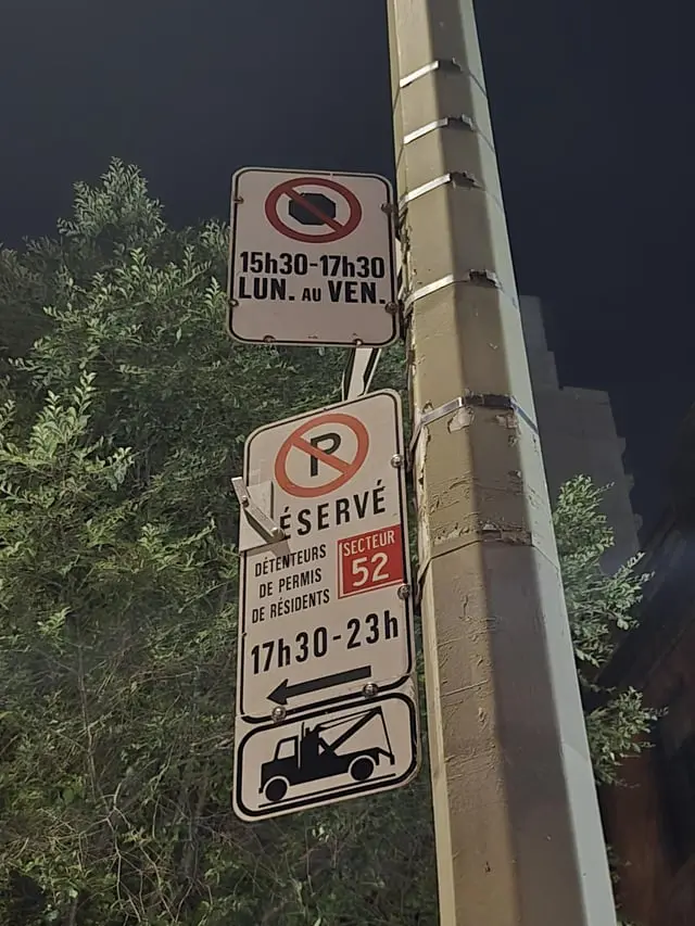 Help a hapless tourist with a parking dilemma?