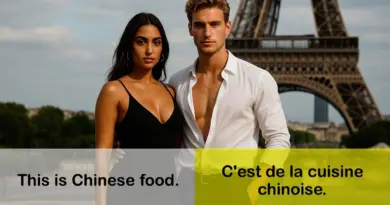 How to Pronounce French I C'est de la cuisine chinoise