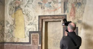 INSOLITE. Découvrez ces mystérieuses fresques médiévales restées dans l'oubli dans une maison de 1290