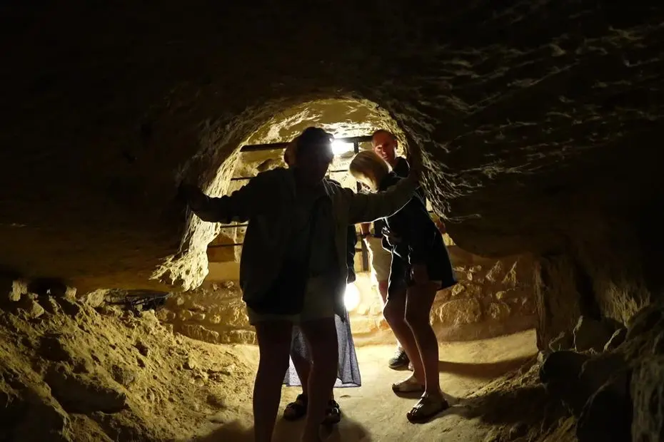 "Il faut garder ce patrimoine", la cave Bacchus, un trésor caché sous vingt mètres de roche