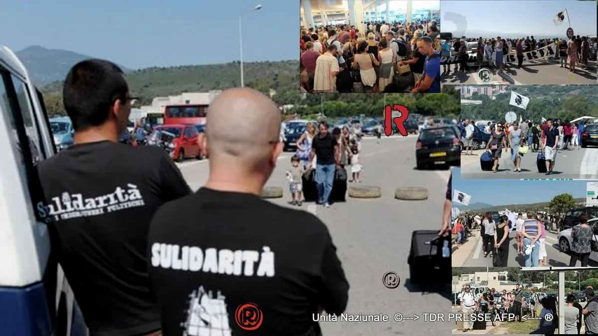 Il y a 15 ans les militants de Sulidarità et de Corsica Libera bloquaient Ajaccio et Bastia en soutien aux Prisonniers Politiques #Corse -