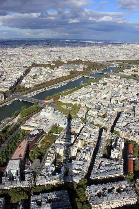 Île-de-France, Paris, Versailles, Eiffel Tower, monument, cityscape, park, Seine