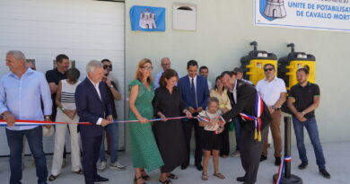 Inauguration de l'usine de potabilisation de Bonifacio - Mairie de Bonifacio