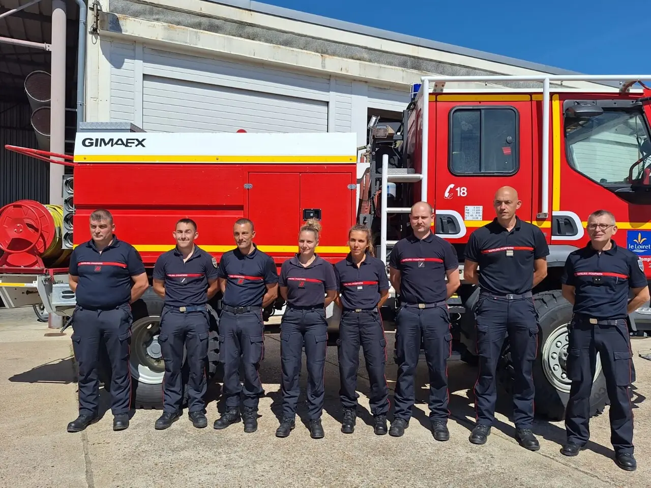 Incendie dans l'Aude : quand les pompiers du Loiret combattent les flammes d'un mégafeu