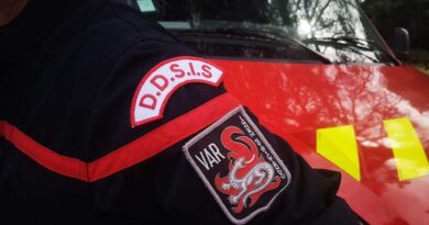 Incendie dans un village du Var : 5.000 m3 de compost brûlés - ici
