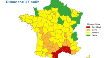 Incendies : six départements en "alerte rouge" feux de forêts ce dimanche dont l'Aude et les Pyrénées-Orientales