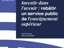 Investir dans l'avenir : rebâtir un service public de l’enseignement supérieur