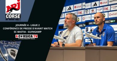 J4/ SC Bastia - Guingamp; Conférence de presse d'avant match de Christophe Vincent et Benoît Tavenot