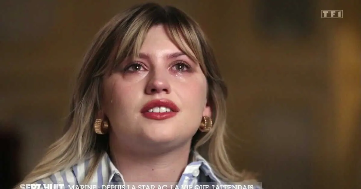 "J'ai du mal à dire je t'aime" : Marine (Star Academy) fond en larmes dans Sept à Huit en évoquant sa relation avec sa famille