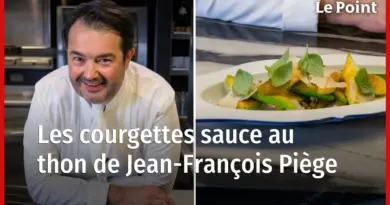 Jean-François Piège : réussir les courgettes sauce au thon