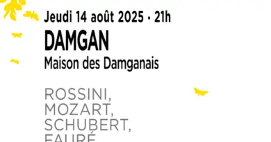 Jeudi 14 août 2025- 21 H - Salle de spectacle de la Maison des Damganais- Concert de musique classique au profit de la restauration du moulin de Kervoyal