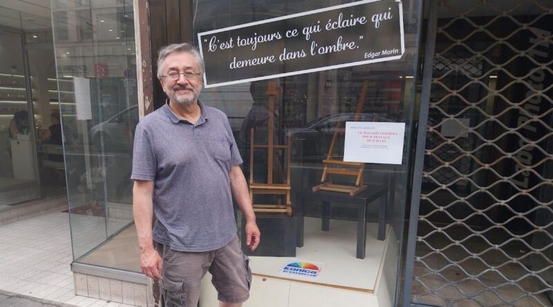Jeune retraité, Stéphane Benoit a tenu pendant 30 ans un labo-photo emblématique de Nancy - ici