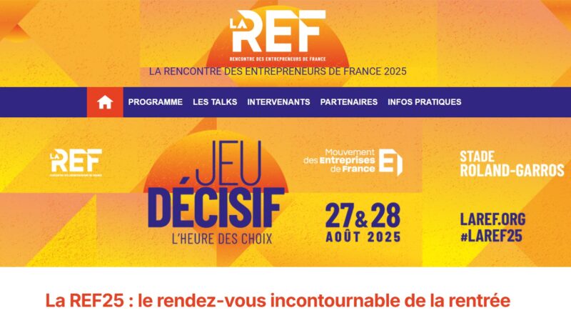 LA RENCONTRE DES ENTREPRENEURS DE FRANCE – REF 2025 : UNE VITRINE D’EXCEPTION POUR LE MEDEF NOUVELLE-CALÉDONIE