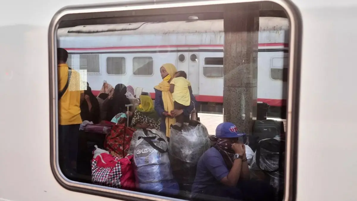 L'Égypte offre des trajets en train gratuits aux réfugiés soudanais qui rentrent chez eux