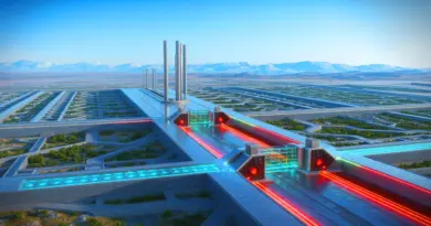 Illustration de l'ambitieux projet de fusion nucléaire par laser en Chine.