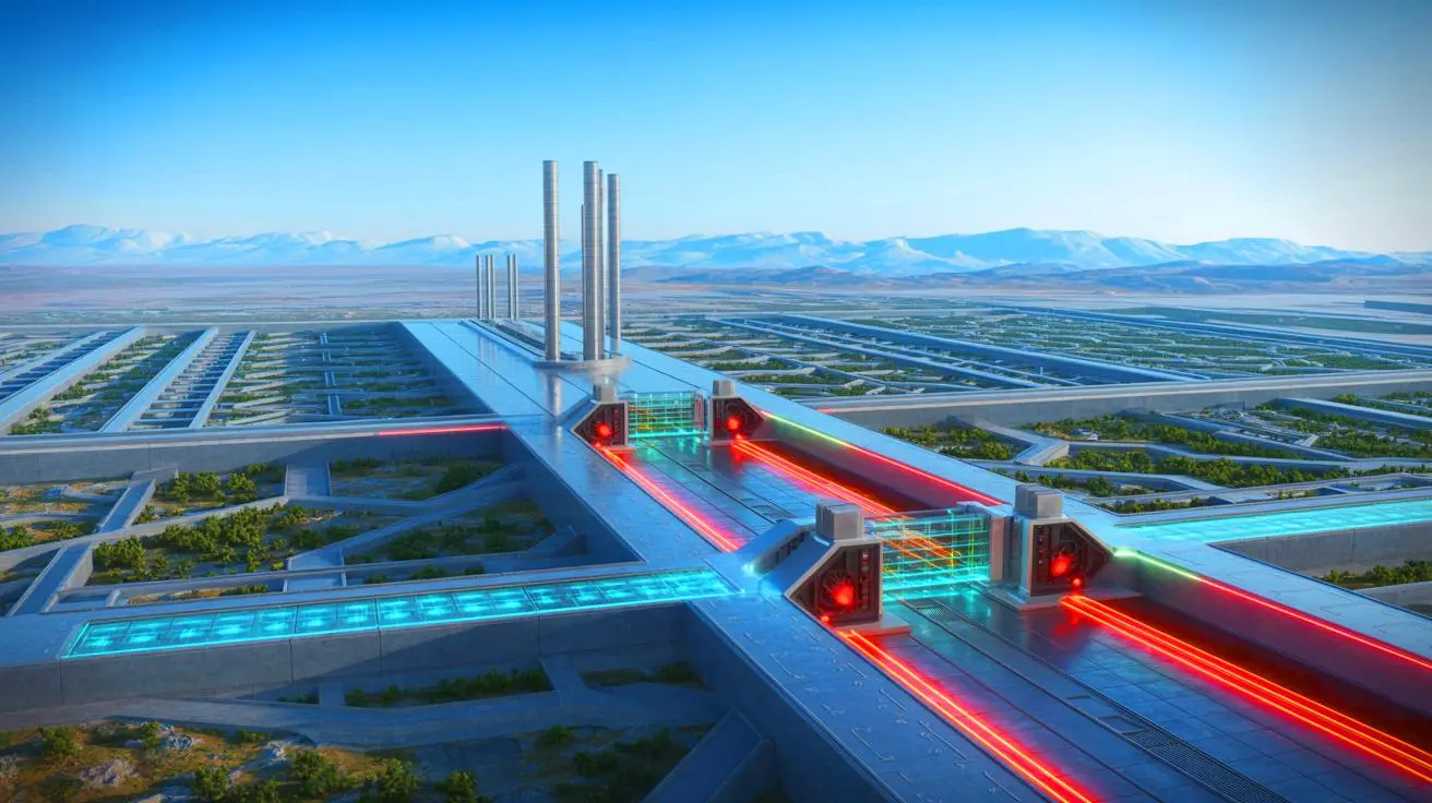 Illustration de l'ambitieux projet de fusion nucléaire par laser en Chine.
