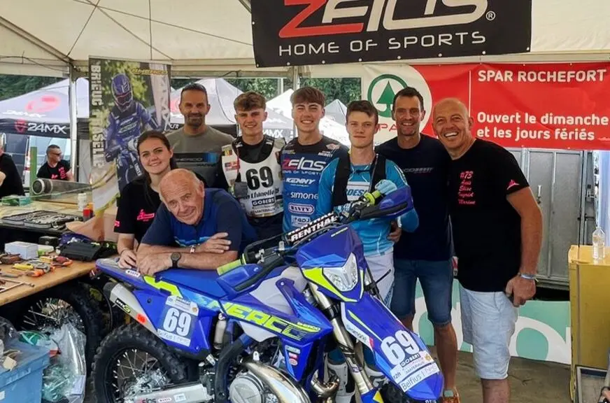 La Chinelle : un top-10 héroïque pour la Sherco de Vukcevic/Fraselle/Lambillon - Motocross - Enduro - Supermoto | MotocrossMag