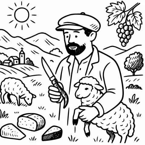 La Corse, terre agro-pastorale, et le couteau, fidèle compagnon