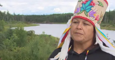 La cheffe de la Première Nation de Bloodvein River, Lisa Young.